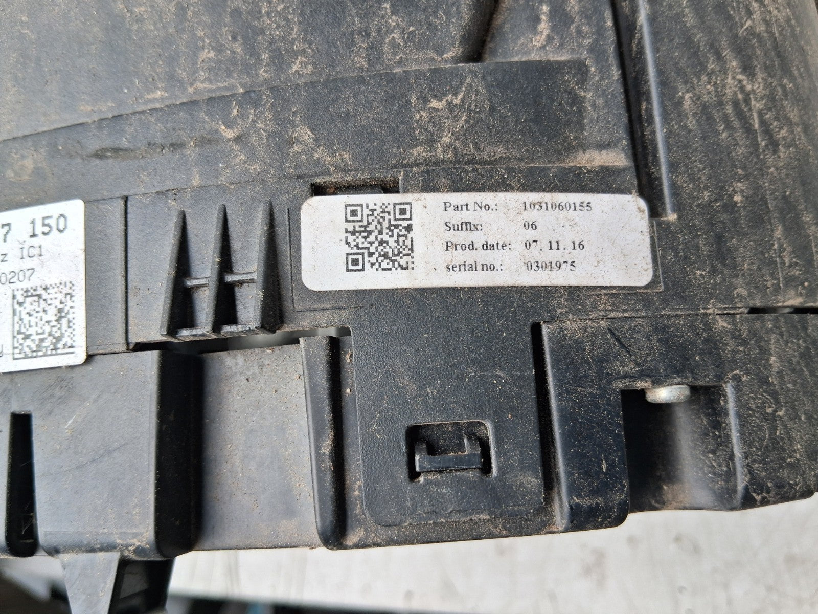 MERCEDES BENZ CLA 2016 C117 2.1 DIESEL INSTRUMENT CLUSTER A1179000002