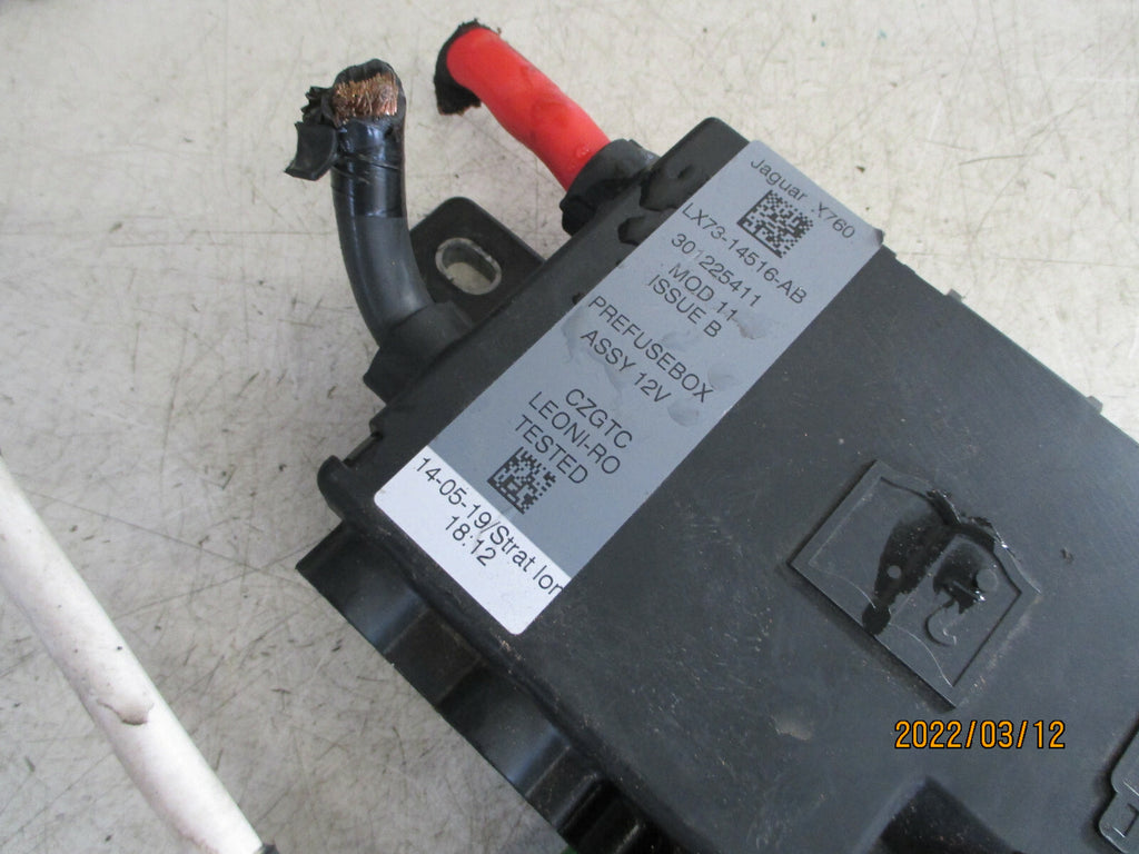 2019 JAGUAR XE BATTERY PRE FUSE BOX ASSEMBLY lx7314516ab