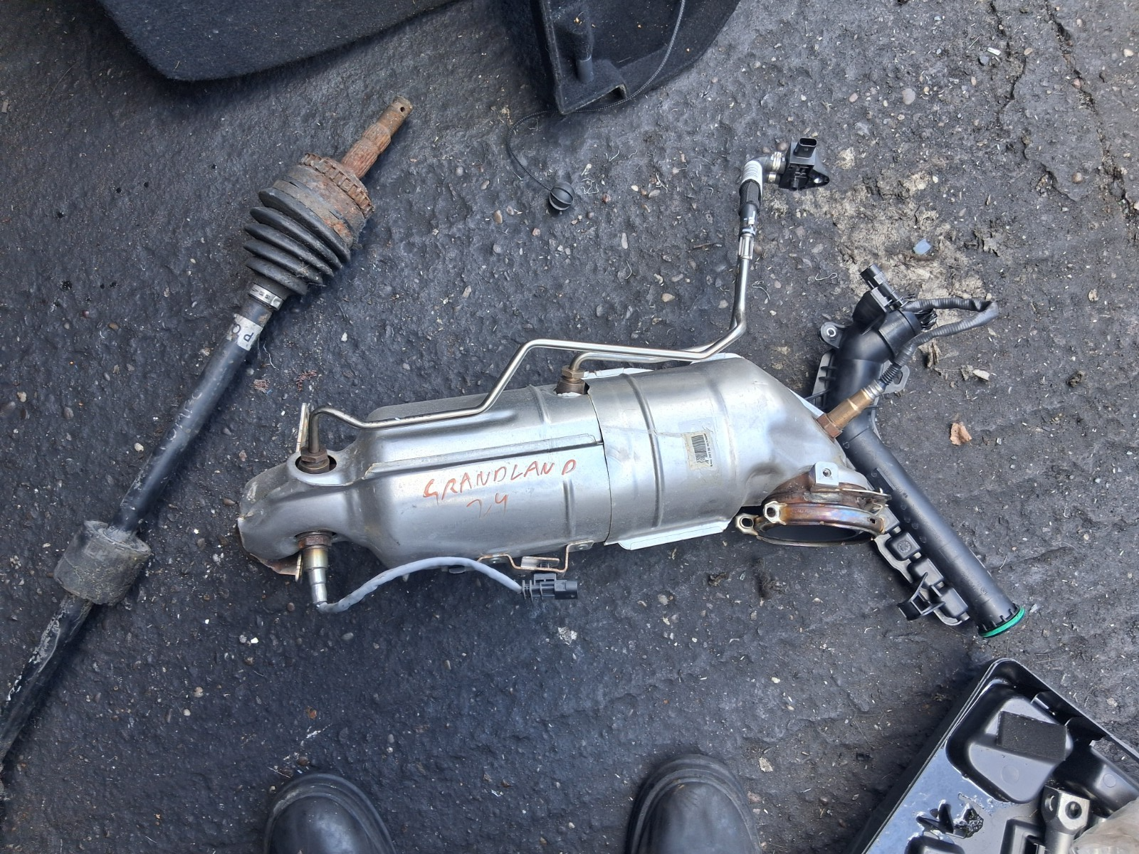 2024 VAUXHALL GRANDLAND 1.2 PETROL CAT CATALYIC CONVERTER 9848220180