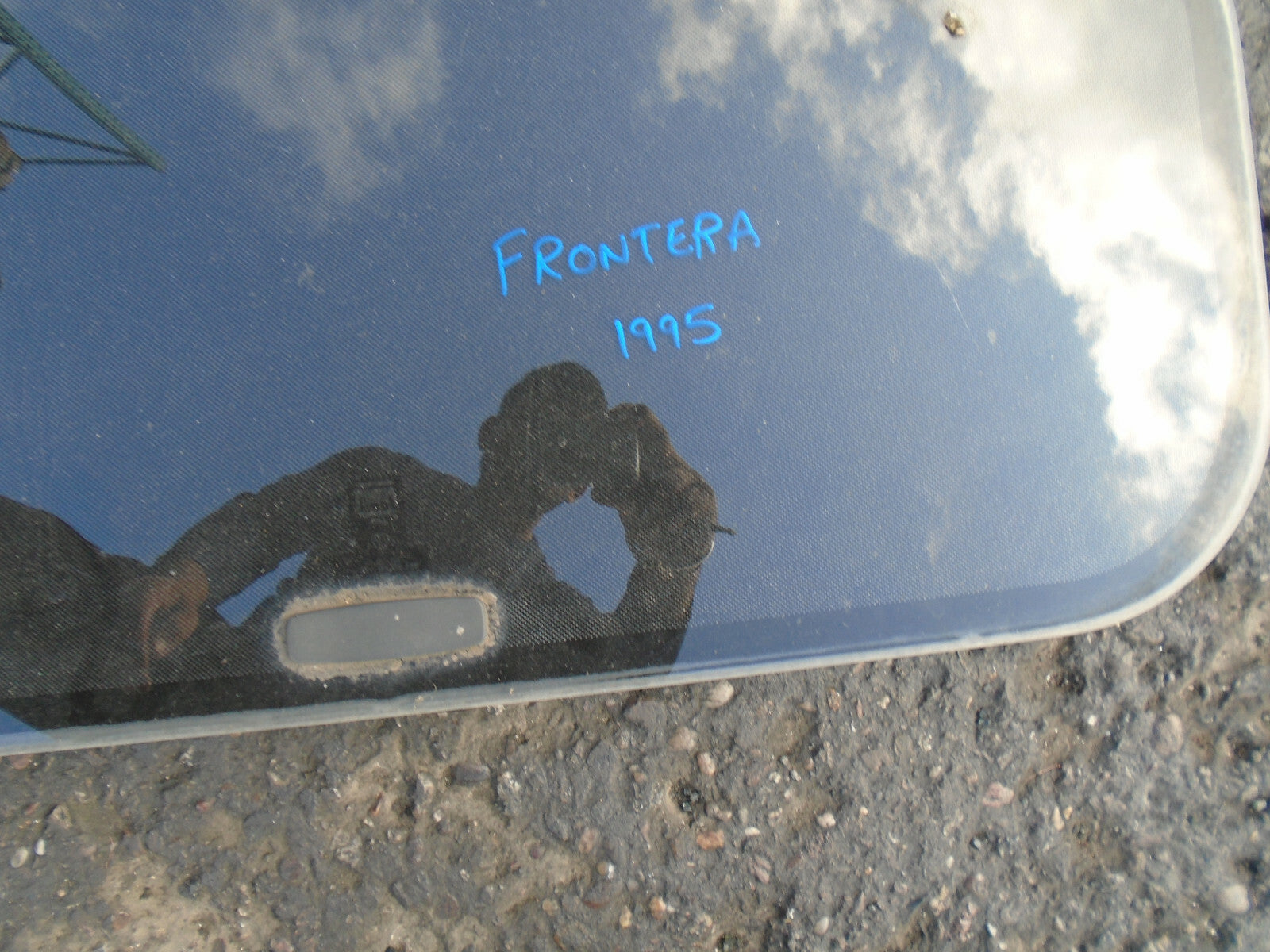 VAUXHALL FRONTERA MK1 1995 3 DOOR ROOF GLASS