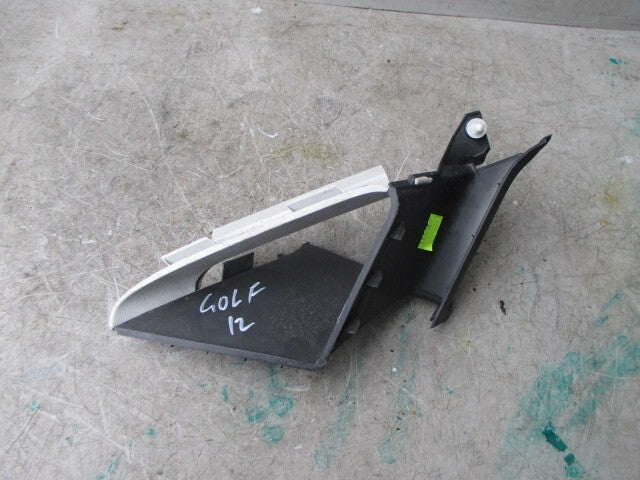 2012 VW GOLF MK7 PASSENGER SIDE TRIANGLE WINDOW TRIM 5G0868143A