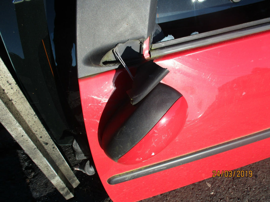 PEUGEOT 107 CITROEN C1 NS PASSENGER SIDE COMPLETE DOOR RED