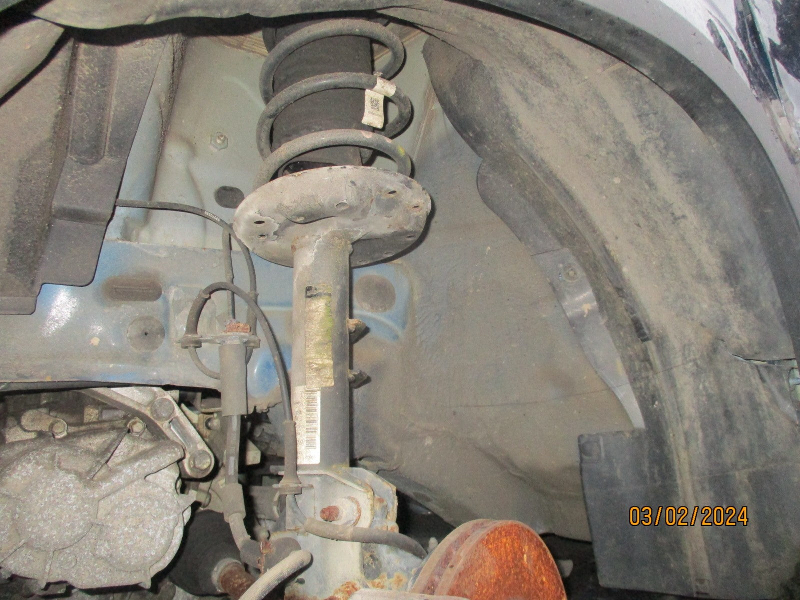 FIAT PANDA 319 2017 NSF PASSENGER SIDE FRONT SHOCK ABSORBER 00520913420