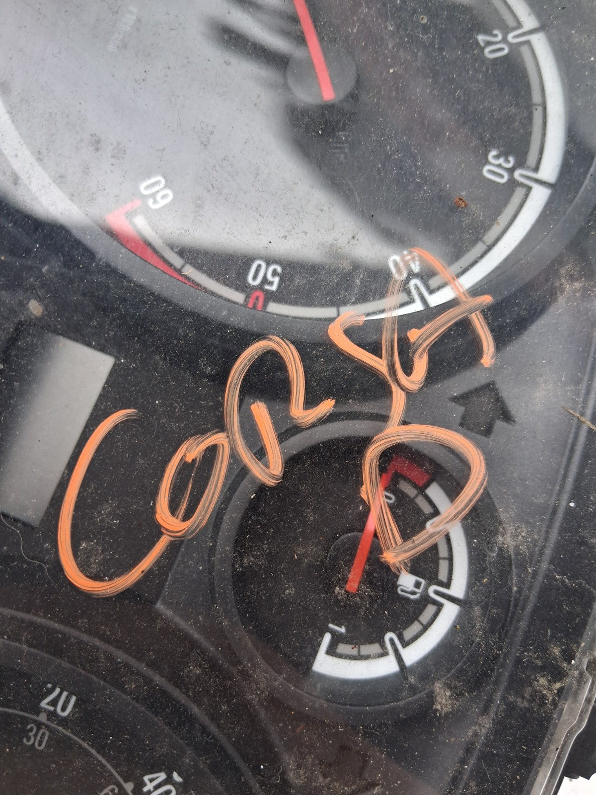 2010 VAUXHALL CORSA D SPEEDO SPEEDOMETER INSTRUMENT CLUSTER 1344277