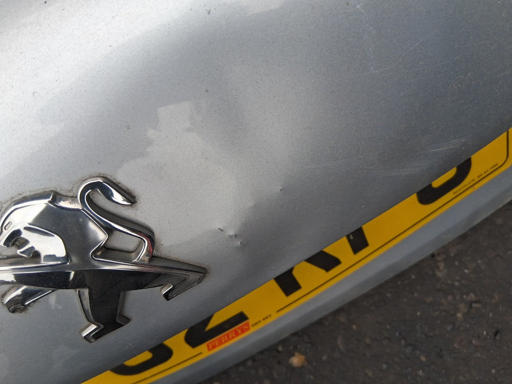2012 PEUGEOT 208 REAR BOOTLID TAILGATE COMPLETE SILVER