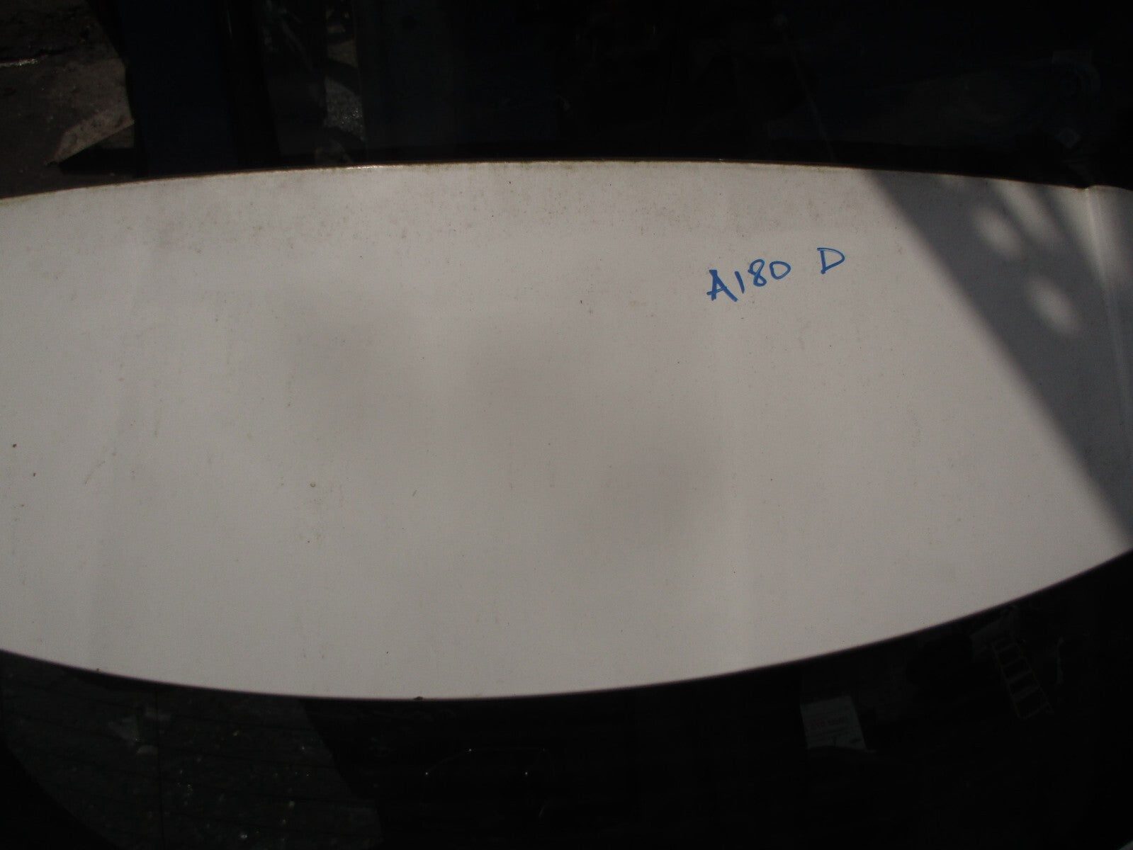 2017 MERCEDES BENZ A CLASS W176 COMPLETE REAR HATCHBACK BOOTLID TAILGATE WHITE