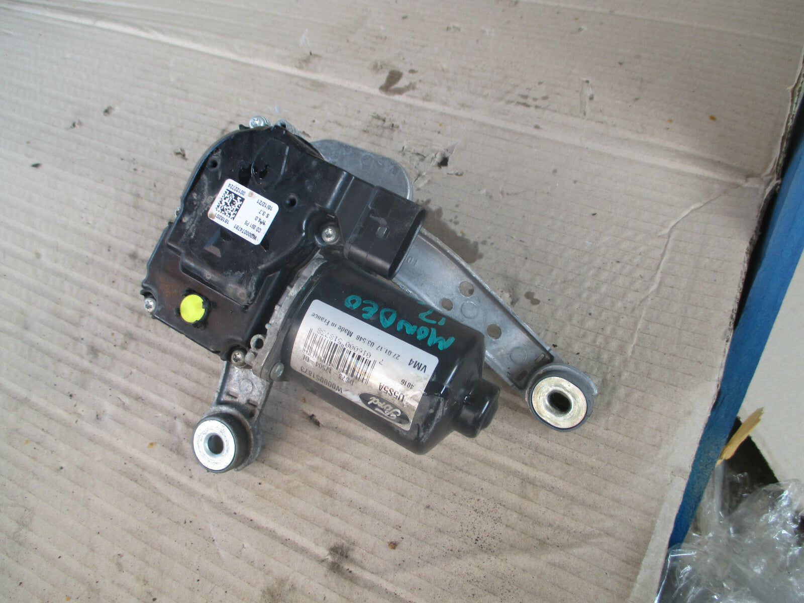 FORD MONDEO MK5 2017 FRONT WINDSCREEN NSF PASSENGER WIPER MOTOR DS7317504DE