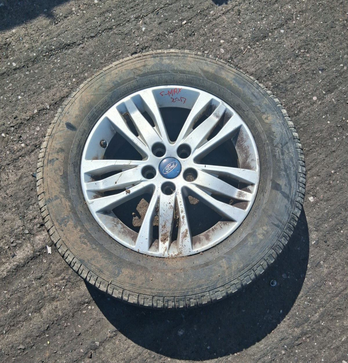2013 FORD S MAX MK1 16 INCH ALLOY WHEEL WITH TYRE 215/65R16