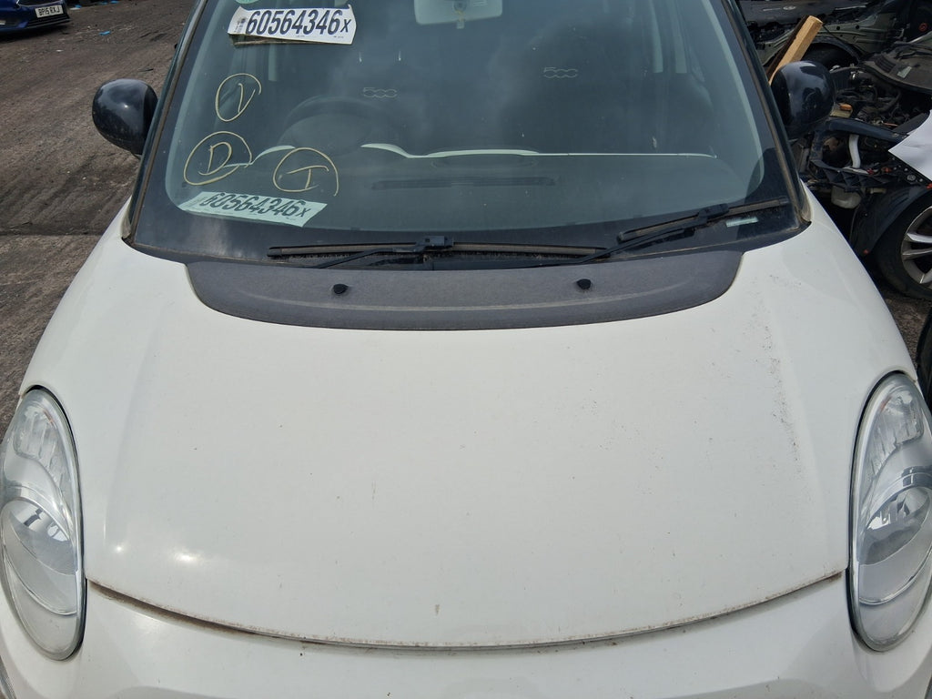 2019 FIAT 500L HATCHBACK FRONT BONNET HOOD PANEL WHITE BIANCO GELATO 934/A