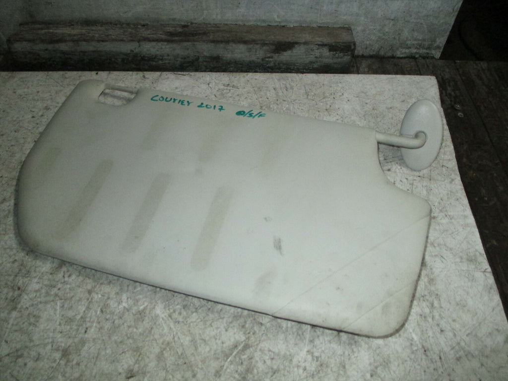 FORD TRANSIT COURIER 2016 OSF DRIVER SIDE FRONT SUN VISOR CREAM