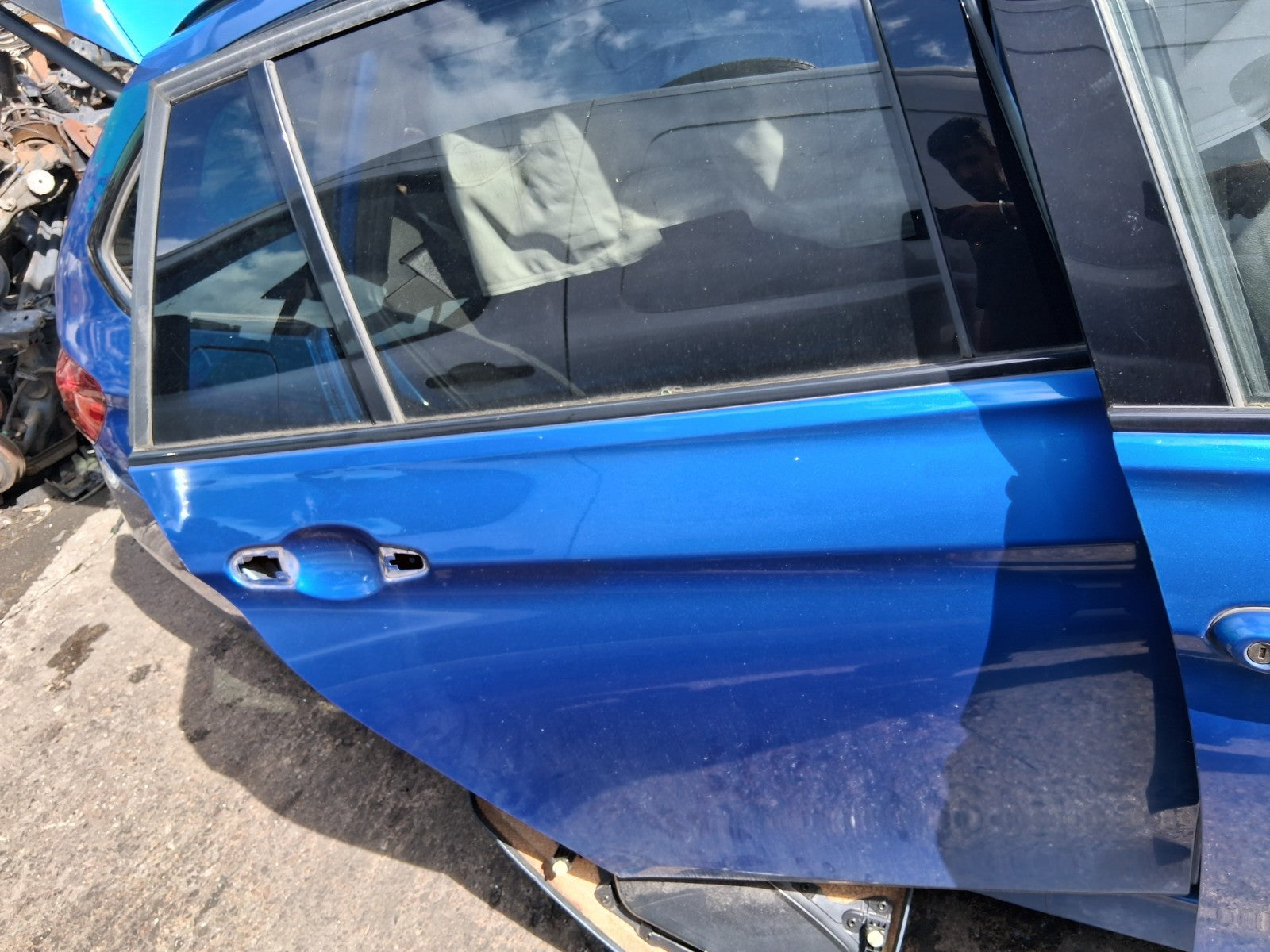 2019 BMW 3 SERIES F30 330i ESTATE LCI OSR DRIVER REAR WINDOW GLASS