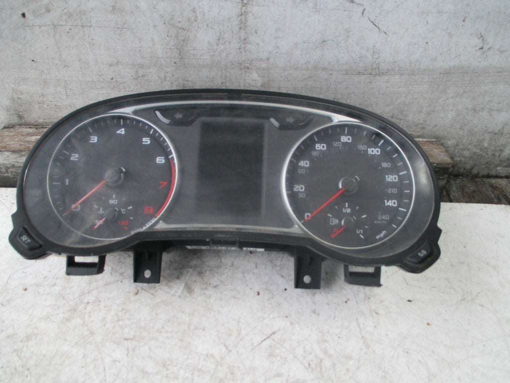 AUDI A1 8X 2015 1.4 PETROL TFSI SPEEDOMETER INSTRUMENT CLUSTER 8X0920980F