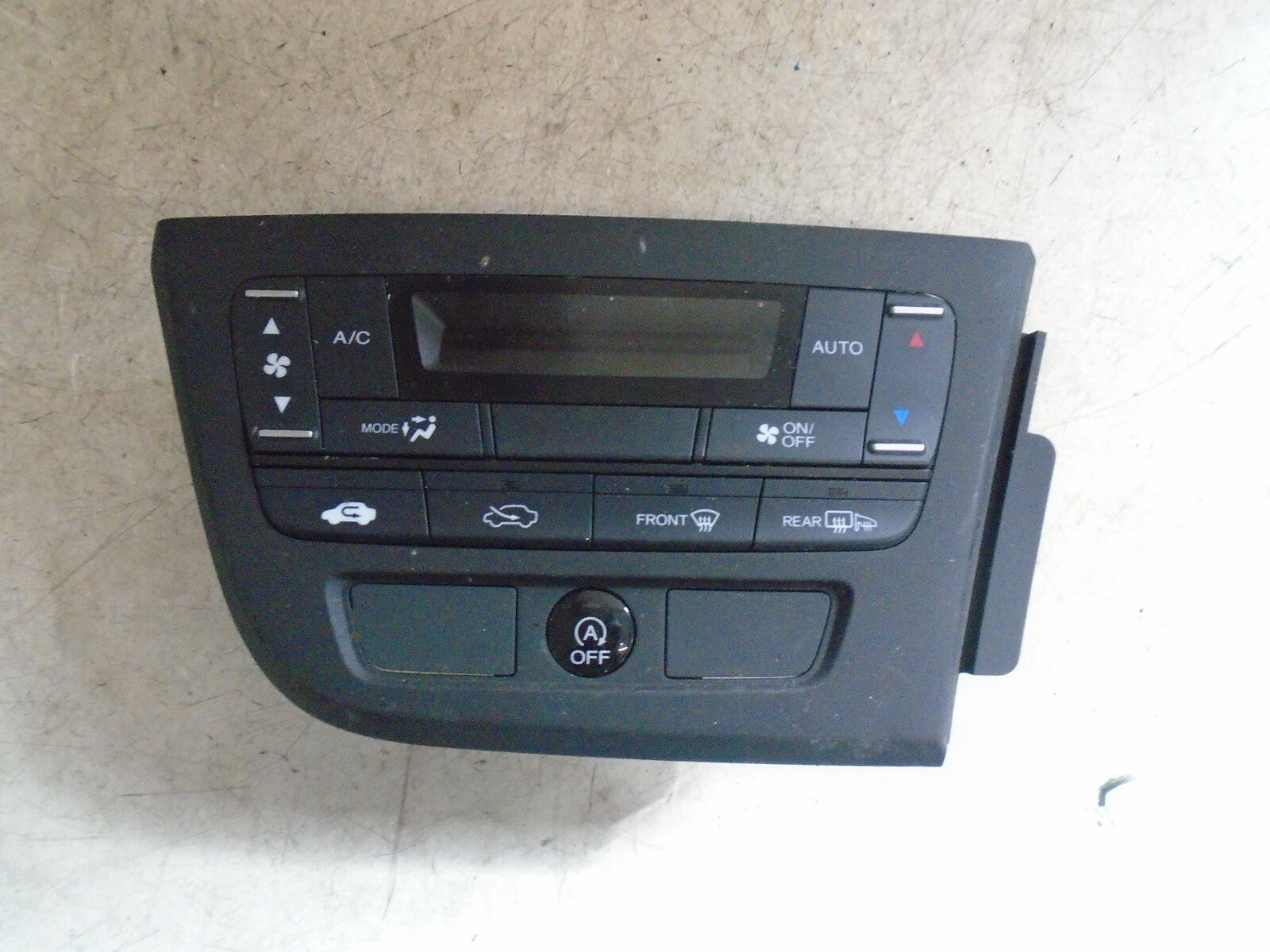HONDA CIVIC 2015 MK9 HEATER CONTROL PANEL SWITCH UNIT 79600TV0E4