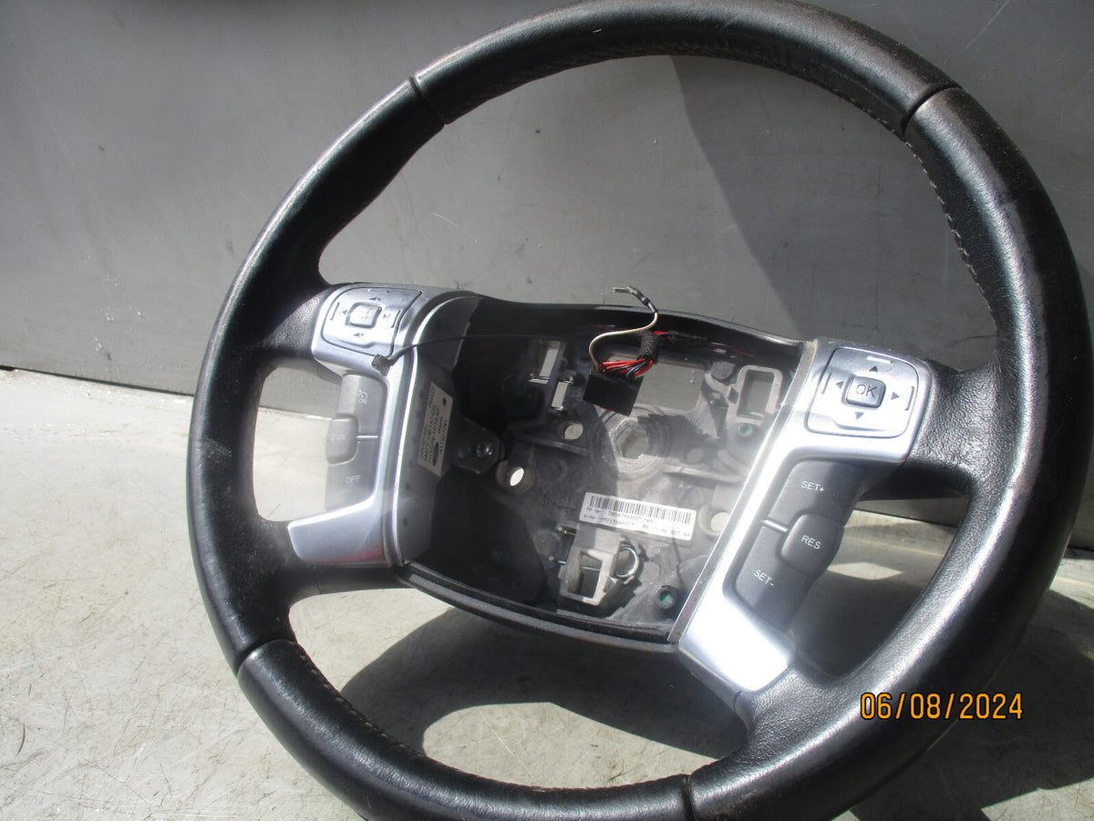 2008 FORD MONDEO MK4 S MAX LEATHER STEERING WHEEL 6M2T14K147CG