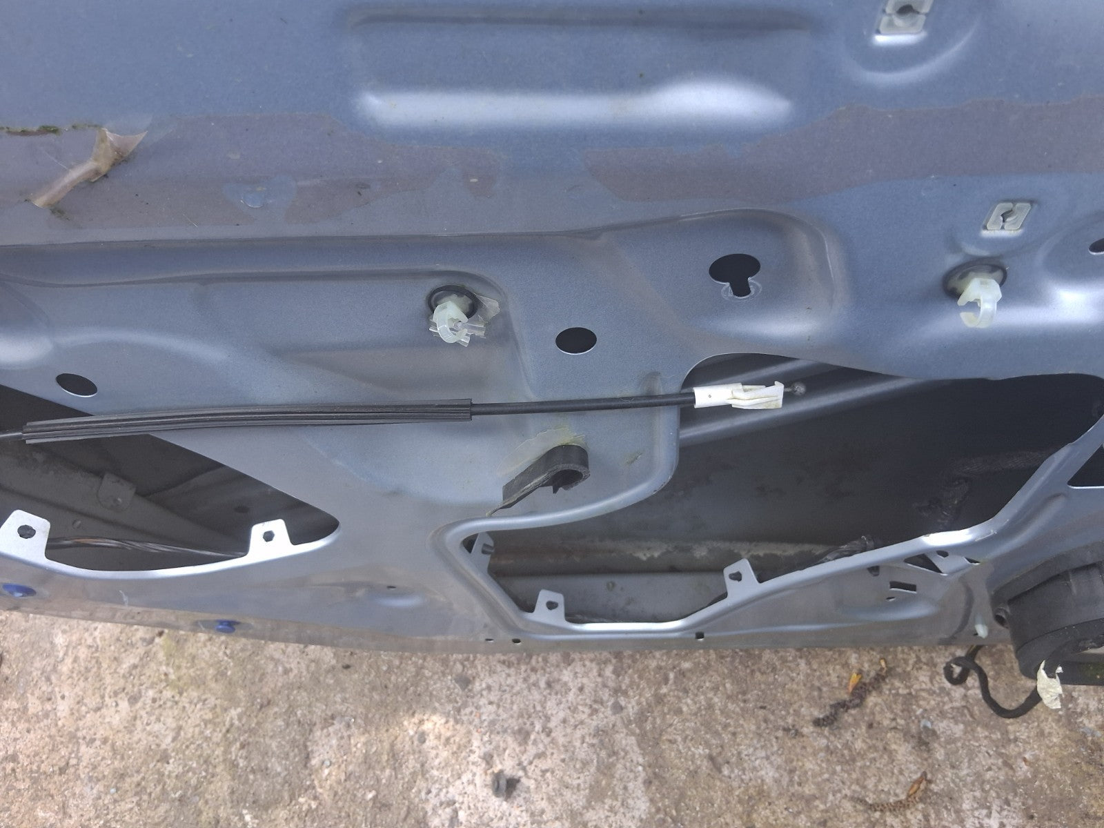 2012 VAUXHALL ASTRA J NSF PASSENGER SIDE FRONT BARE DOOR SHELL BLUE