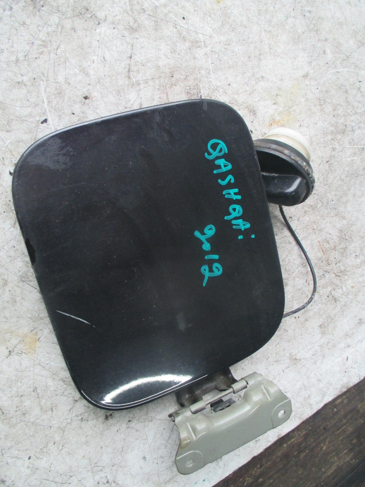 NISSAN QASHQAI 2012 J10 FUEL FILLER FLAP PURPLE