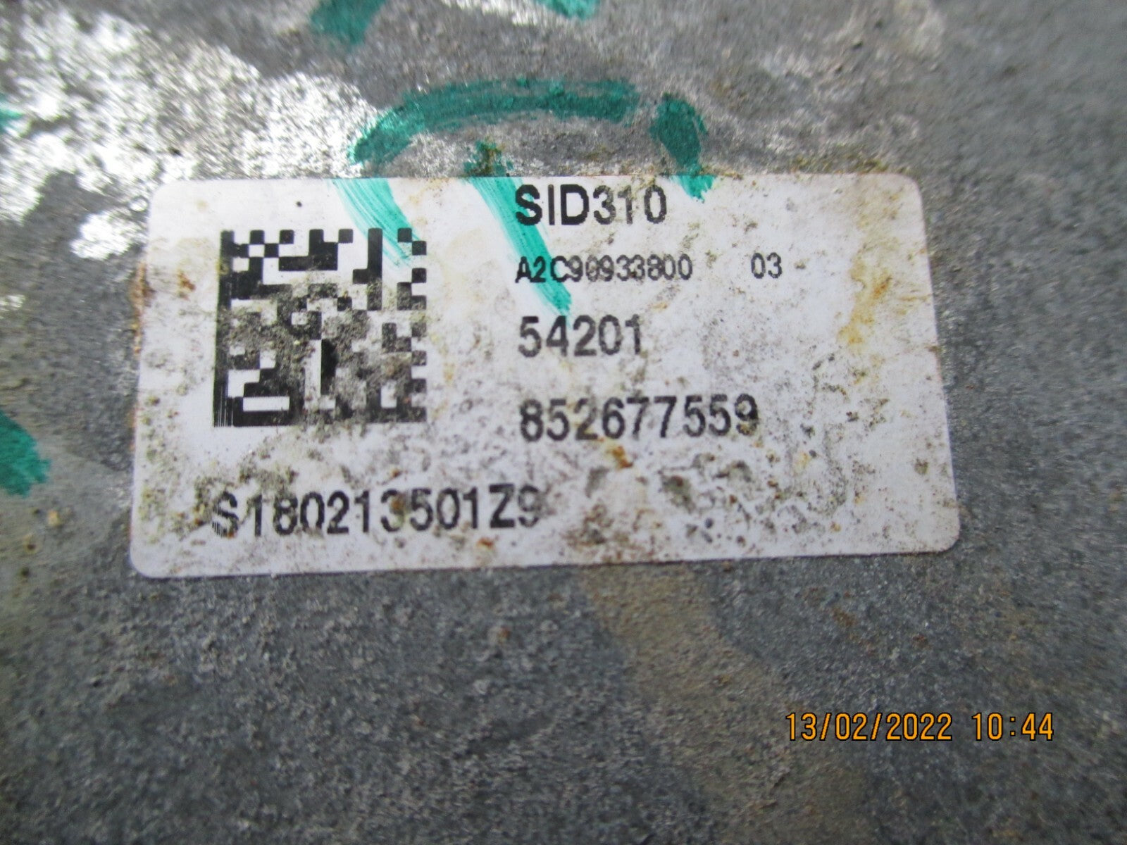 NISSAN JUKE 2015 MK1 ENGINE CONTROL UNIT ECU A2C9863500