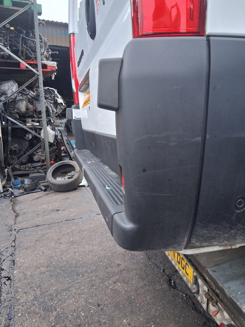 2025 FIAT DUCATO MK3 HIGH ROOF OSR DRIVER SIDE REAR RIGHT BUMPER CORNER
