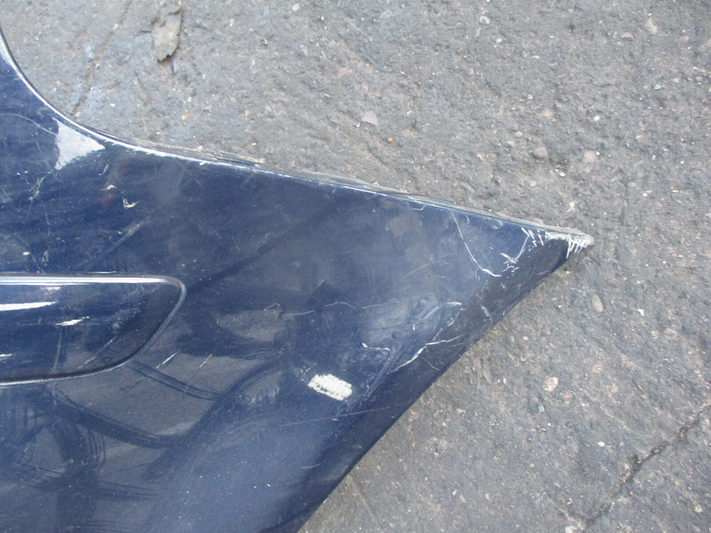 AUDI A3 8P MK2 2005 REAR BACK BUMPER DARK BLUE