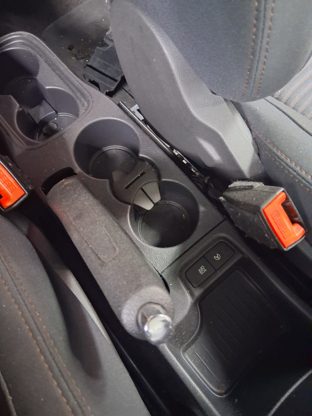 2018 FORD KA + PLUS MK3 MANUAL PARKING HANDBRAKE LEVER MECHANISM