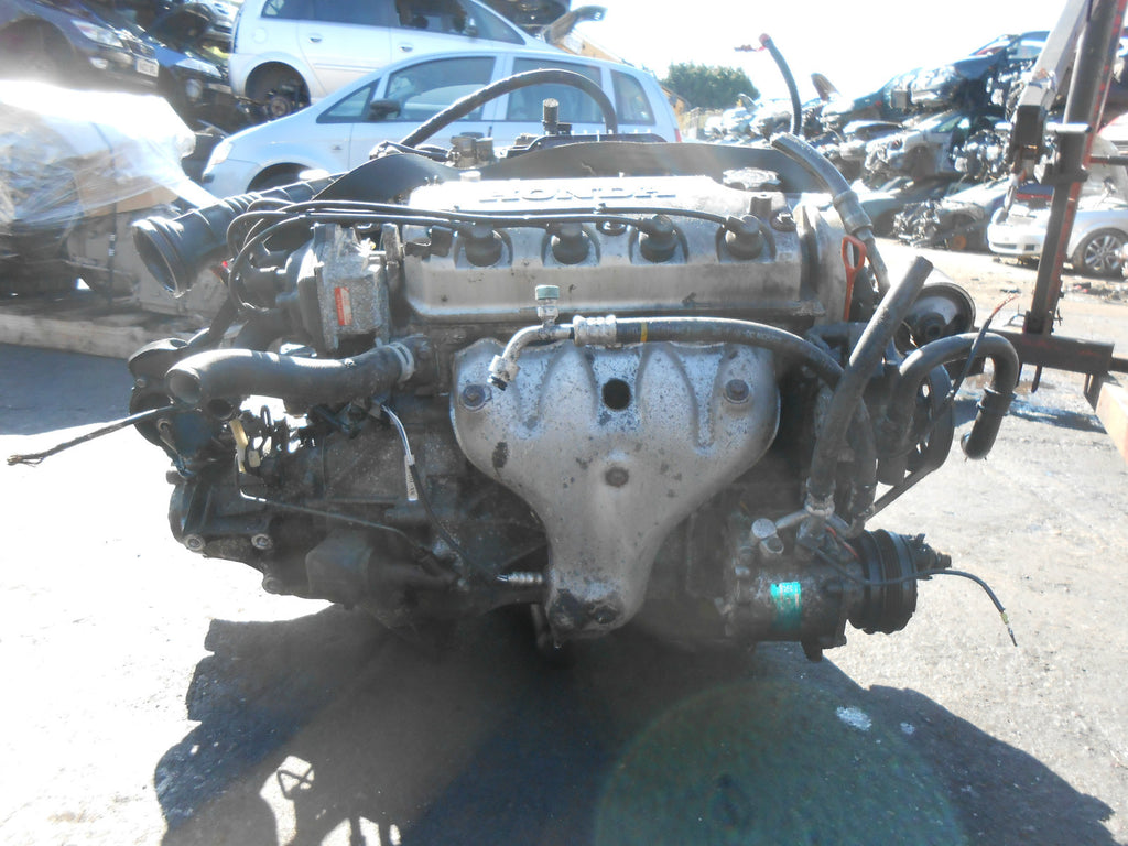 HONDA CIVIC 1996 1.4 16V COMPLETE ENGINE & 5 SPEED MANUAL GEARBOX D14A8