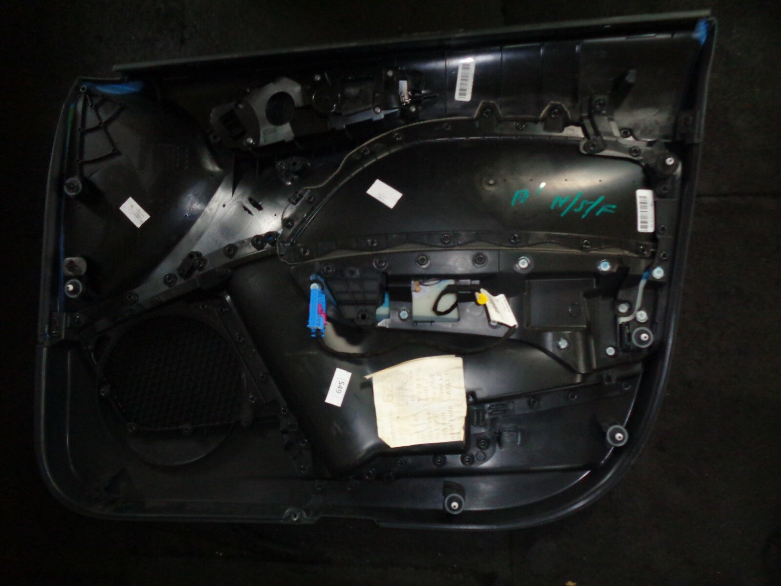 AUDI A1 2017 5 DOOR N/S/F PASSENGER SIDE FRONT ELECTRIC DOOR CARD  8X4867117