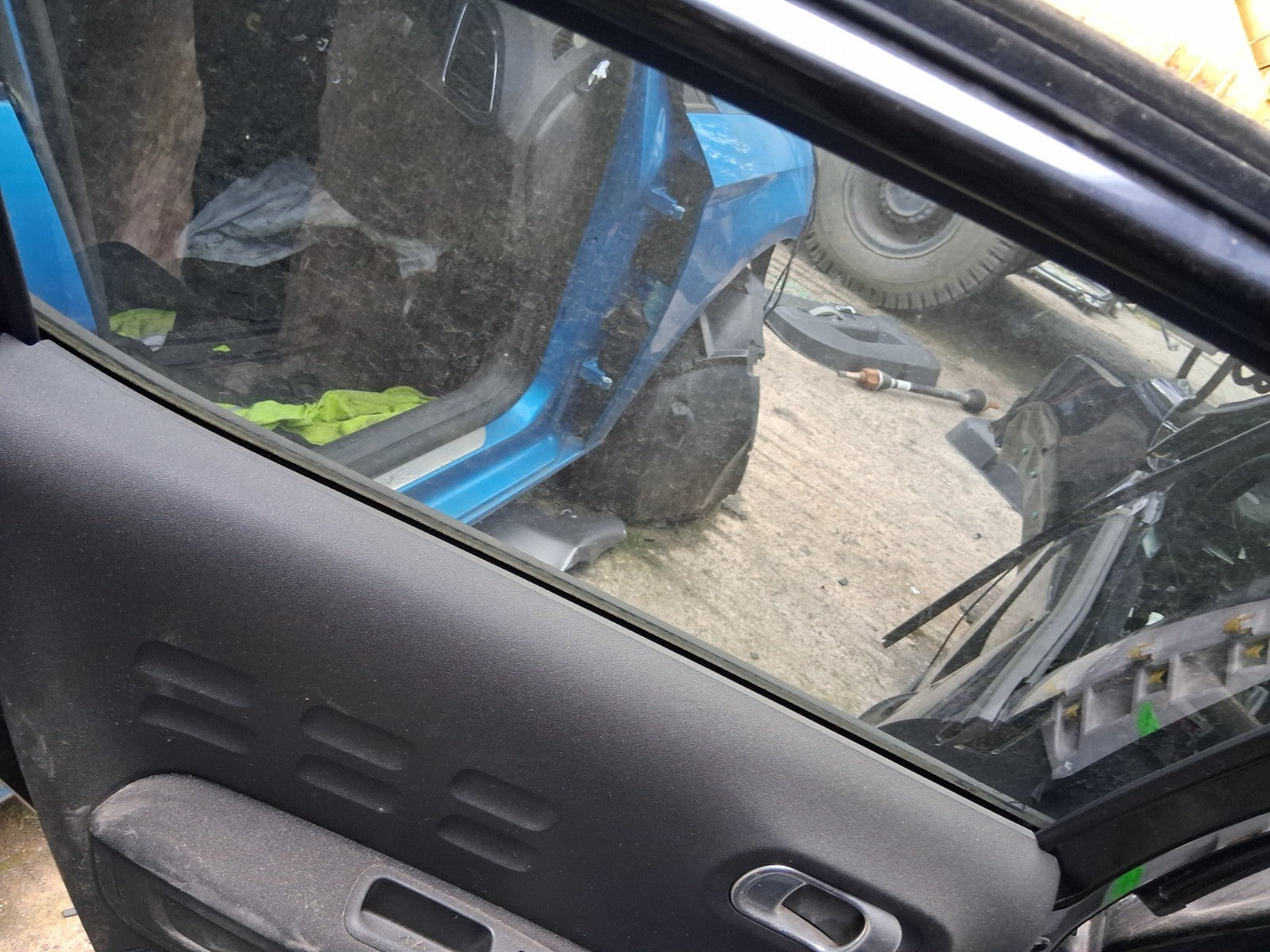 2021 CITROEN C3 MK3 NSR PASSENGER SIDE REAR LEFT WINDOW GLASS