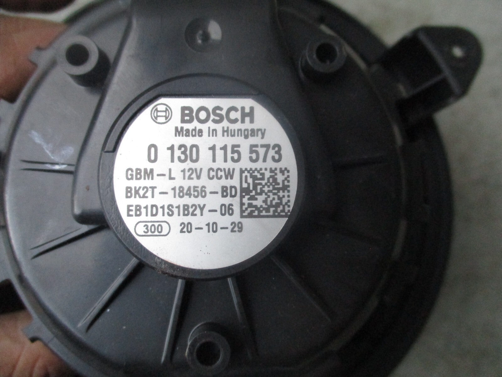 2021 FORD TRANSIT 350 MK8 2.0 DIESEL AC AIR CON HEATER BLOWER MOTOR BK2T18456BD