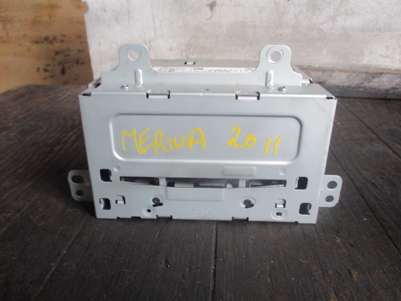 VAUXHALL MERIVA B 2011 RADIO CD PLAYER STEREO HEAD UNIT 20983513