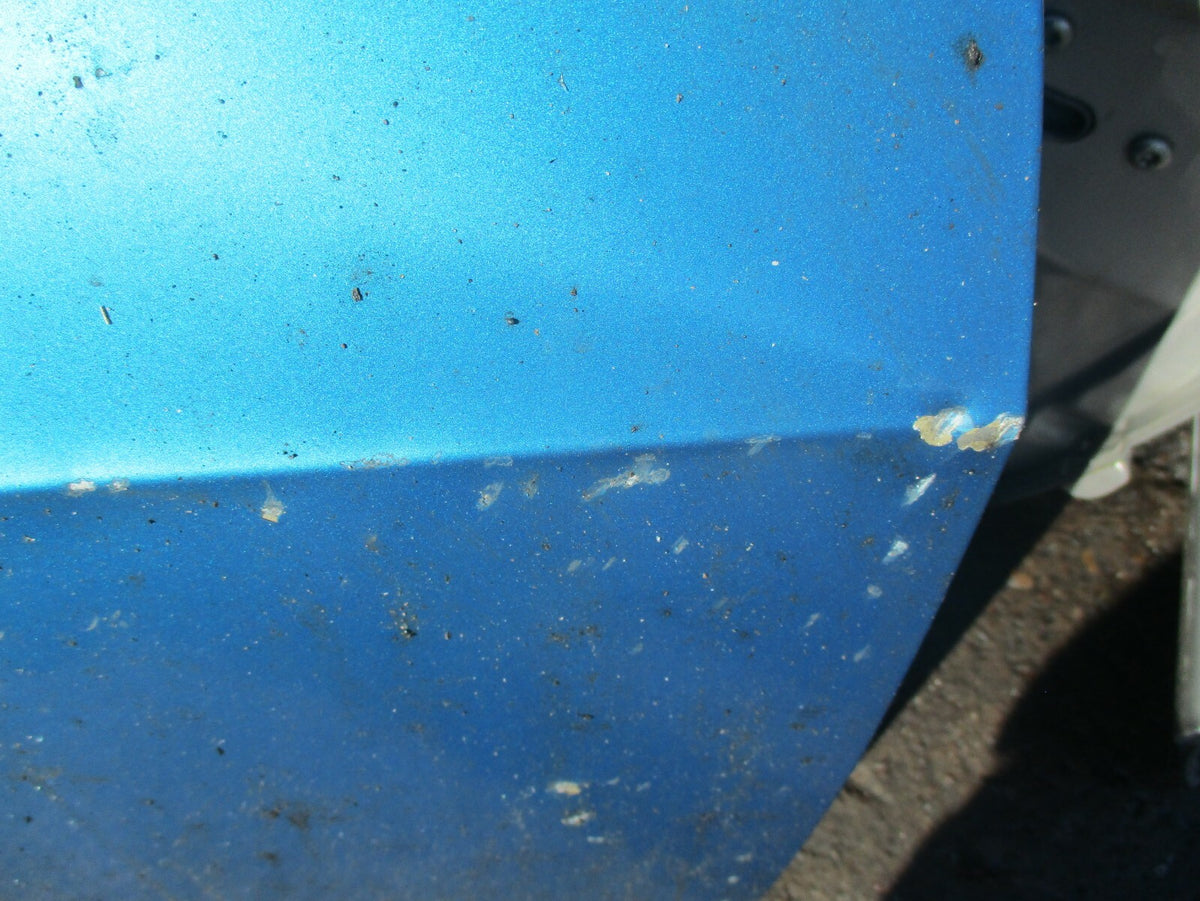 SEAT IBIZA 6J 3 DOOR OSF DRIVER SIDE FRONT COMPLETE DOOR LW5N BLUE