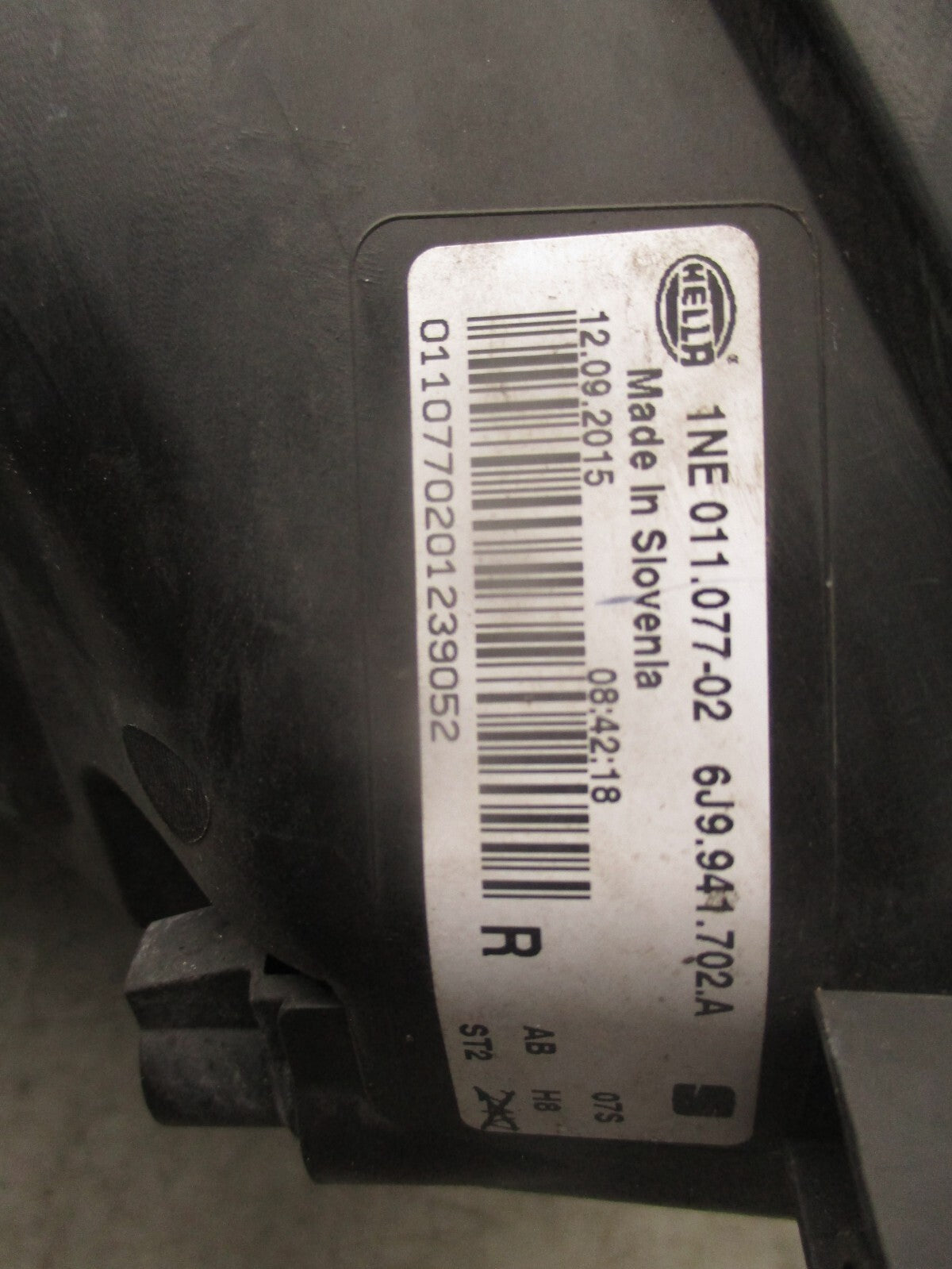 2014 SEAT IBIZA MK4 OSF DRIVER SIDE FRONT RIGHT FOG LIGHT 6J9941702A