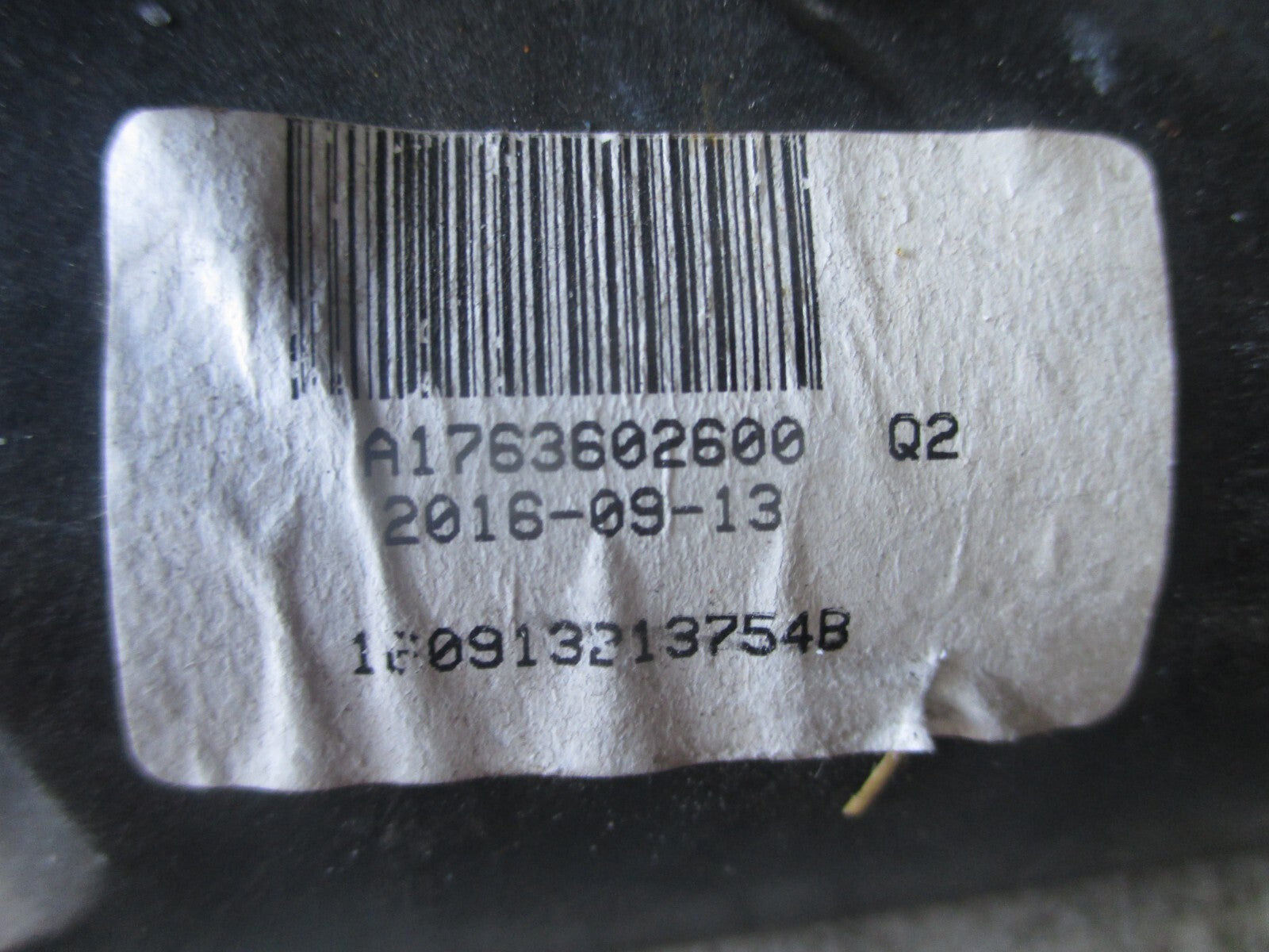 MERCEDES BENZ A CLASS W176 2016 MANUAL GEAR STICK SELECTOR A1763602600