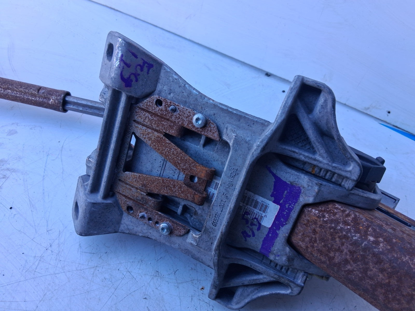 2011 FORD FOCUS ADJUSTABLE STEERING COLUMN & LOCK 7G913F880