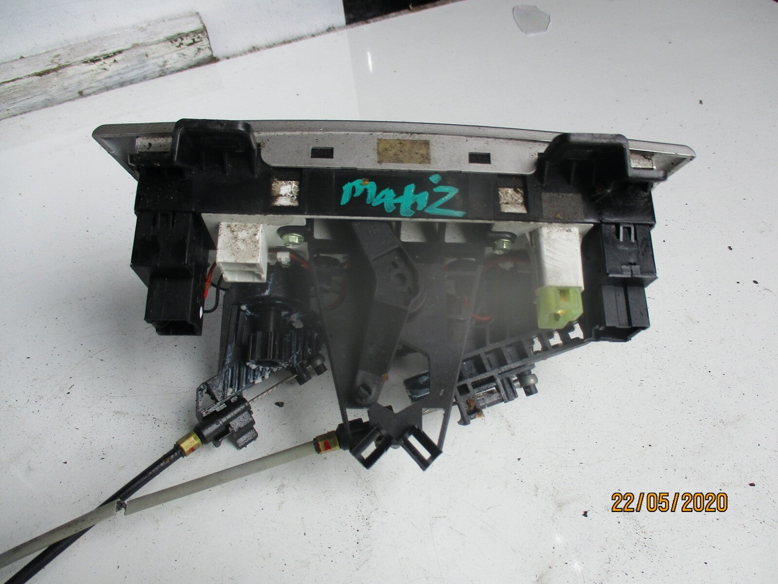 CHEVROLET MATIZ MK2 2005 - 2009 HEATER CONTROL UNIT SURROUND TRIM