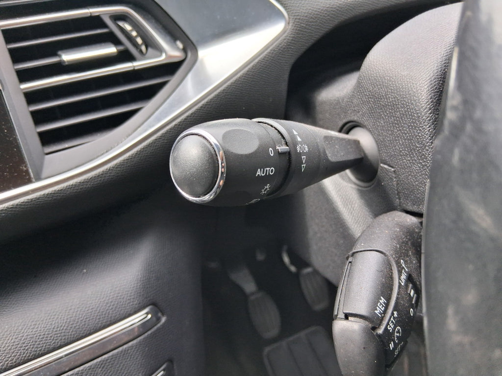 2014 PEUGEOT 308 MK2 INDICATOR WIPER COMBINATION SWITCH STALK SQUIB RING
