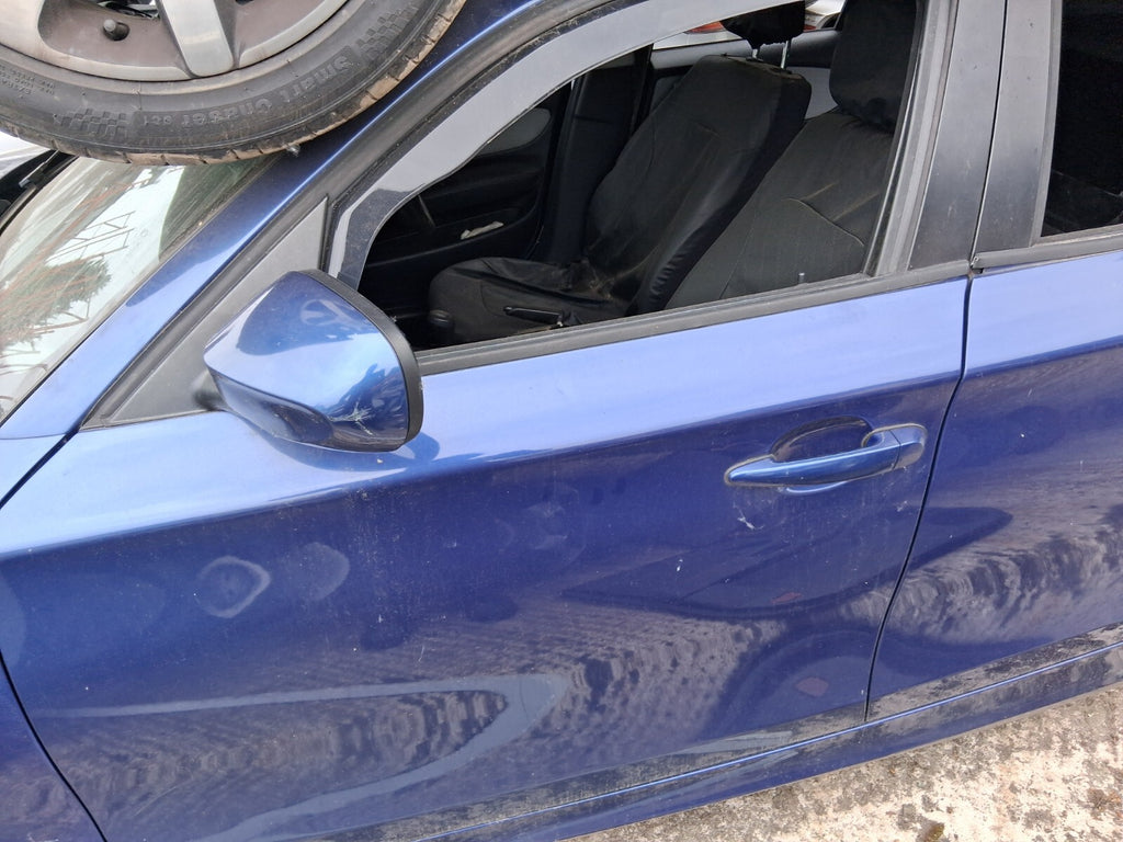 2011 BMW 1 SERIES COMPLETE NSF PASSENGER SIDE FRONT LEFT DOOR DEEP SEA BLUE A76