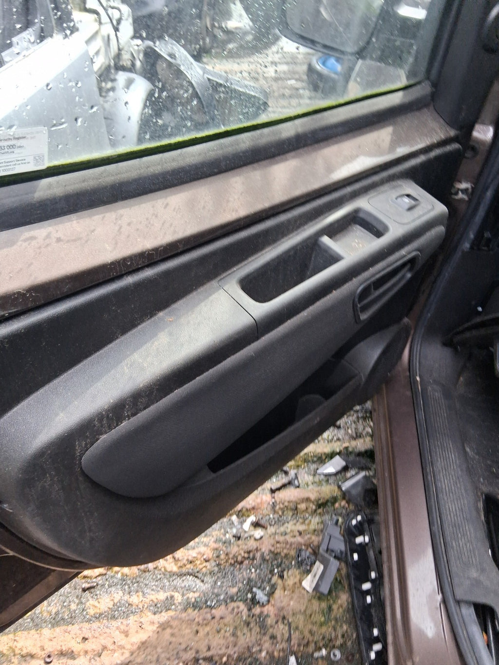 2019 FIAT FIORINO QUBO NSF COMPLETE FRONT DOOR MAGNETICO BRONZE METALLIC 444