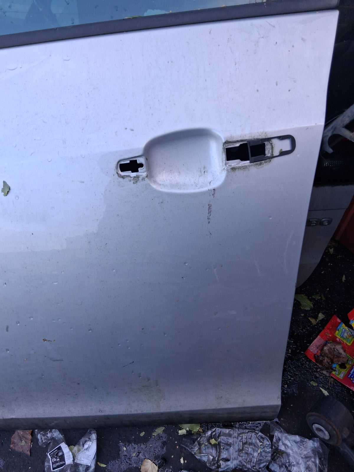 2016 VAUXHALL ZAFIRA C NSF PASSENGER SIDE FRONT BARE DOOR ARGON SILVER Z176