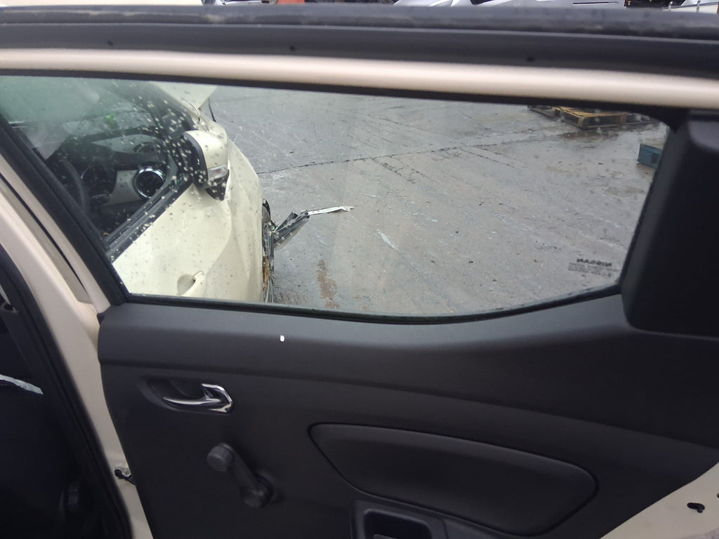 2018 NISSAN MICRA K14 OSR DRIVER SIDE REAR RIGHT WINDOW GLASS