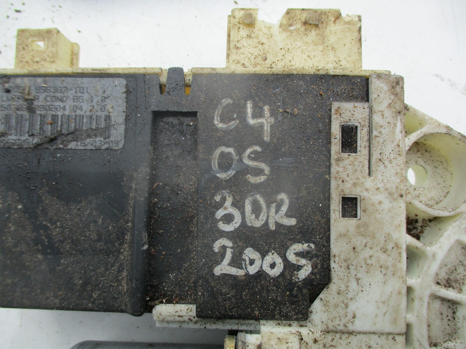CITROEN C4 COUPE 2007 PASSENGER NEAR SIDE WINDOR MOTOR AND ECU 996387 101