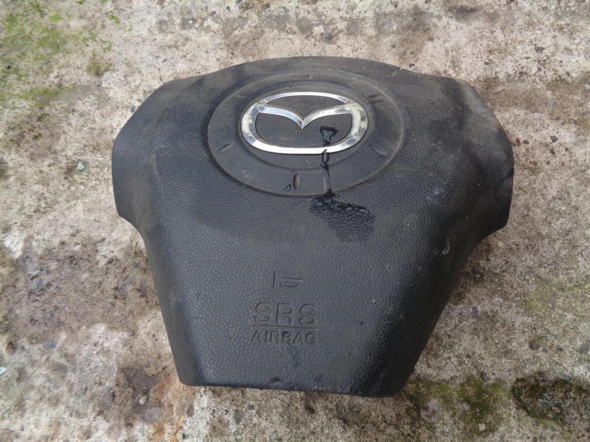 MAZDA 3 2007 5 DOOR RIGHT FRONT DRIVER STEERING WHEEL AIRBAG