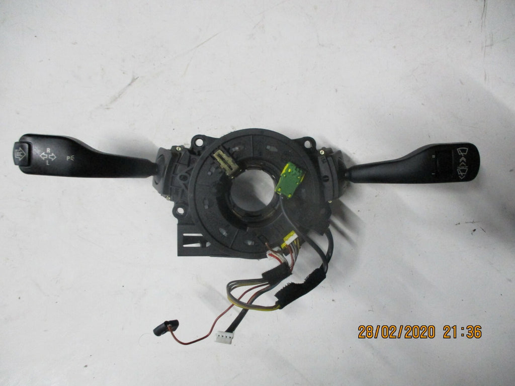 BMW 3 SERIES E46 2001 WIPER & INDICATOR CONTROL STALKS SWITCHES SQUIB