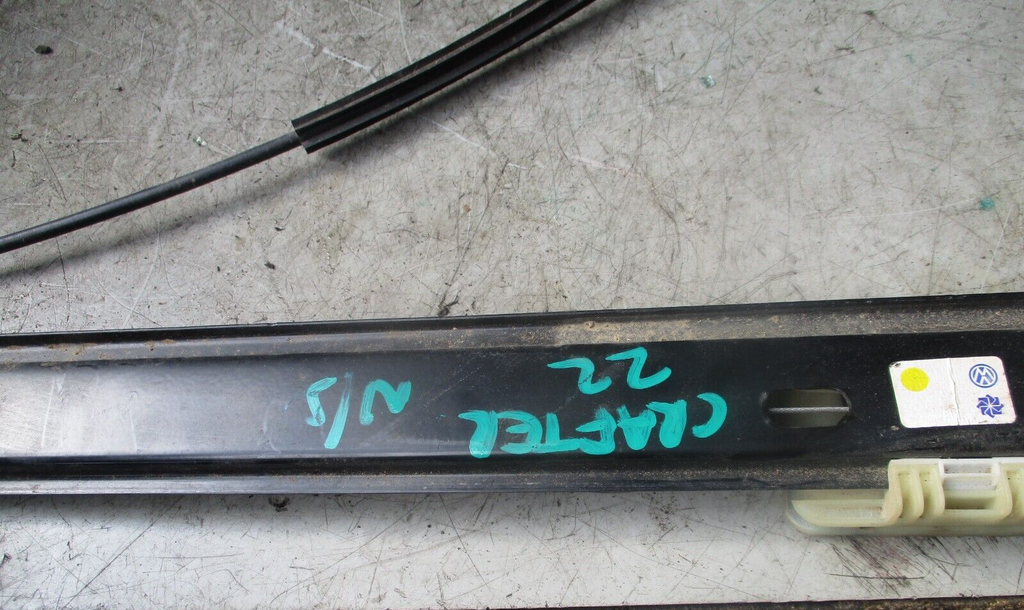 2022 VW VOLKSWAGEN CRAFTER NSF PASSENGERS SIDE FRONT WINDOW MOTOR REGULATOR