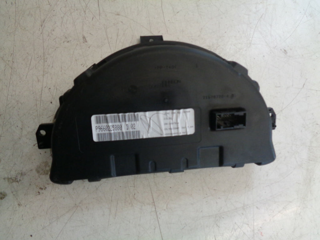 CITROEN C3 2007 1.4 DIESEL SPEEDO SPEEDOMETER INSTRUMENT CLUSTER P9660225880