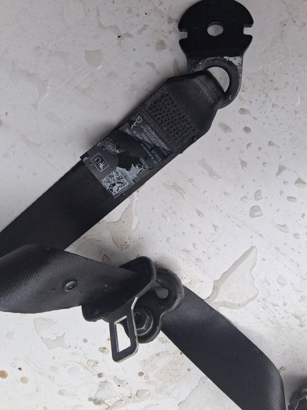 2016 RENAULT TRAFIC MK3 NSF NEAR SIDE PASSANGER FRONT SEAT BELT 34138930A