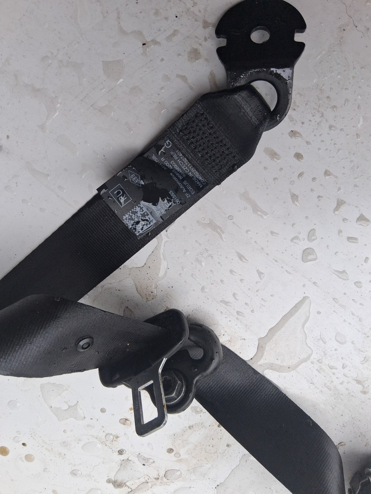 2016 RENAULT TRAFIC MK3 NSF NEAR SIDE PASSANGER FRONT SEAT BELT 34138930A