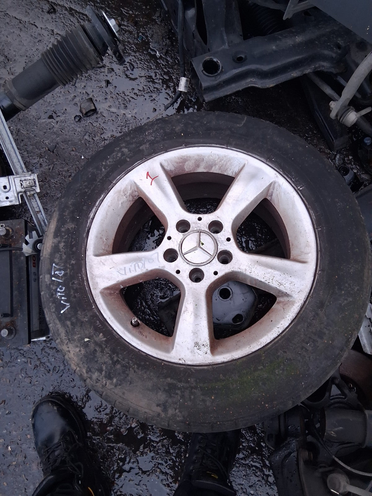 2007 MERCEDES BENZ VITO W639 16 INCH ALLOY WHEEL WITH TYRE 205/65R16