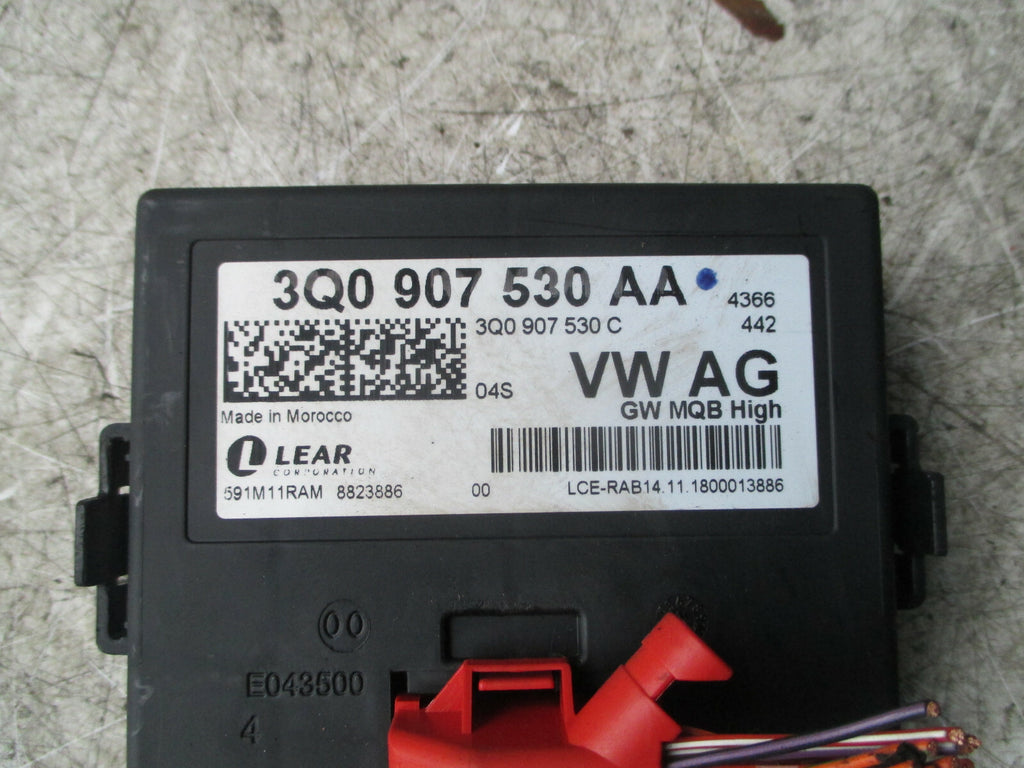 SKODA OCTAVIA 2019 MK4 GATEWAY CONTROL MODULE ECU 3Q0907530