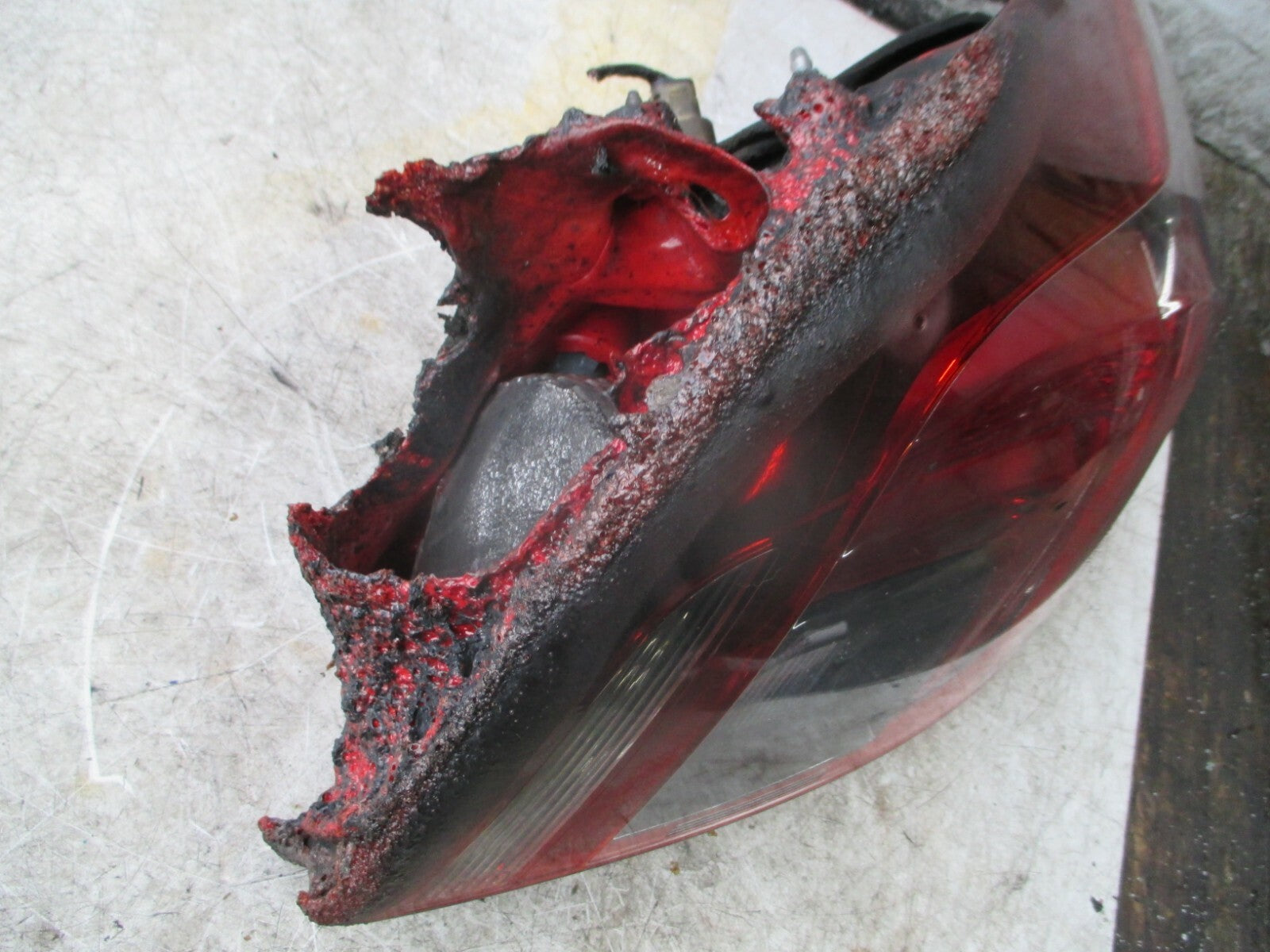 2018 VAUXHALL MOKKA X OSR DRIVER SIDE REAR TAIL LIGHT LAMP DAMAGED