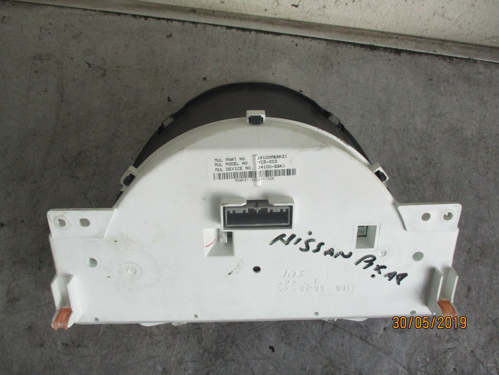 SUZUKI ALTO HA25 MK7 1.0 CLOCKS SPEEDO INSTRUMENT CLUSTER 34100M68K21
